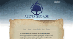 Desktop Screenshot of alexis-george.com